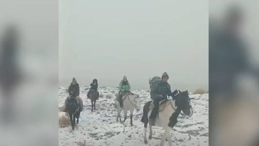 Instantáneas de la Argentina bajo cero