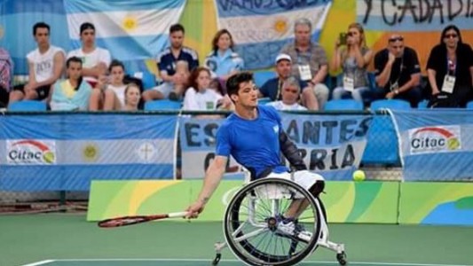 Orgullo argentino: Gustavo Fernández llegó al número 1 del ránking de tenis en silla de ruedas