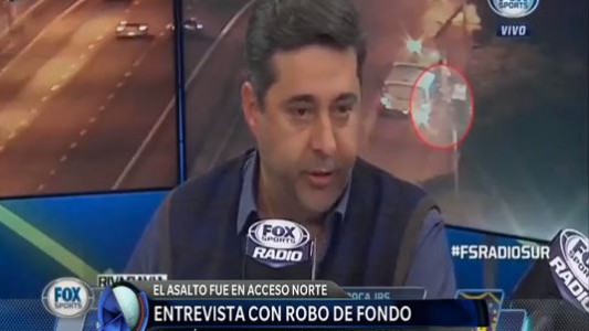 Entrevista con robo de fondo