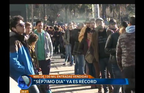 "Sép7imo día" ya es récord
