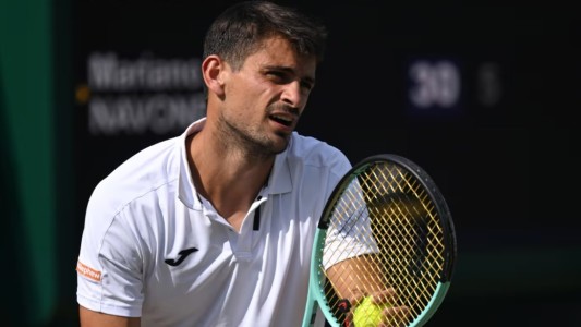 Wimbledon: Navone cayó ante Martínez y Argentina ya no tiene más representantes en el cuadro masculino de singles