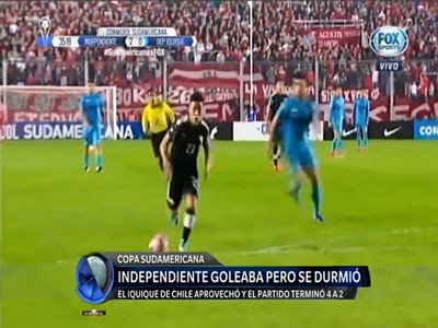 Buen triunfo de Independiente contra Deportes Iquique por 4 a 2