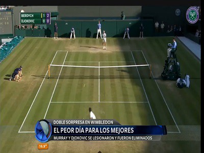 Wimbledon: el peor día para los mejores