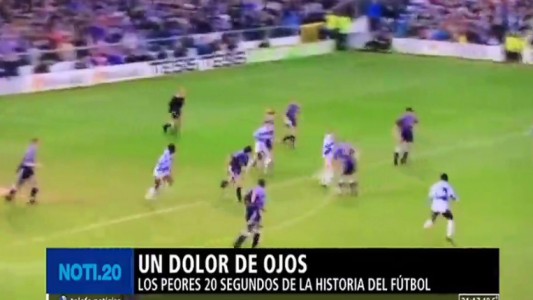 Los peores 20 segundos de la historia del fútbol