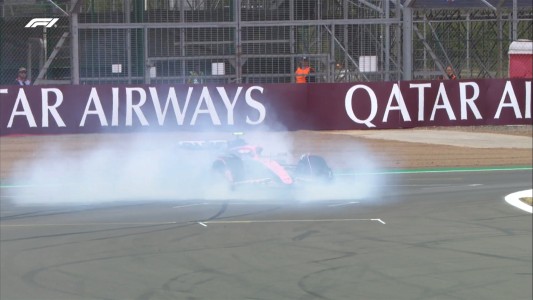 Colapinto finalizó en el decimoctavo lugar de la práctica libre 3 del Gran Premio de Gran Bretaña