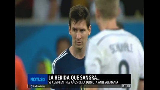 Se cumplen tres años de la derrota ante Alemania