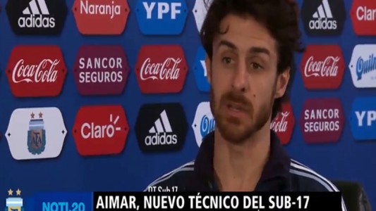 Aimar, nuevo técnico del Sub-17