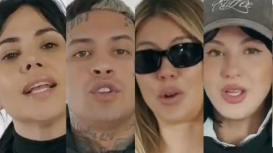 Wanda Nara, L-Gante y otros influencers grabaron un video para alertar sobre las apuestas ilegales online