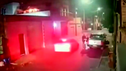 Caravana piraña: ladrones en tres autos