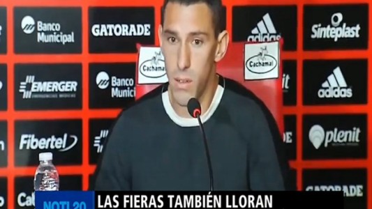 Entre lágrimas, Maxi Rodríguez confirmó que se va de Newell's