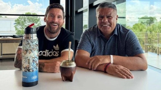 Encuentro en Miami: Tapia se mostró con Messi y generó ruido por la ausencia de Mascherano