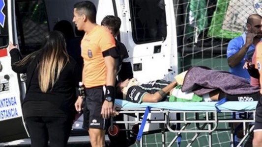 El jugador de San Miguel le agradeció al árbitro que le salvó la vida: “Te debo un asado completo”