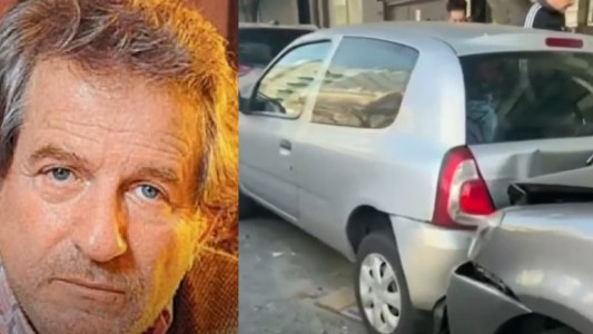 Internaron a Pablo Alarcón tras un choque múltiple