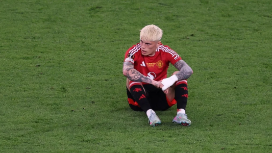 Tras los cruces con el DT, Garnacho fue excluido de la pretemporada del Manchester United