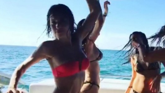 El baile sexy de Pampita durante sus vacaciones en Miami