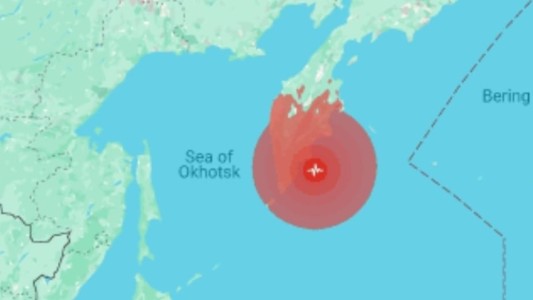Alarma en Rusia: terremoto de casi 8 puntos en la península de Kamchatka