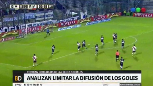 Restringen la difusión de los goles en las redes sociales