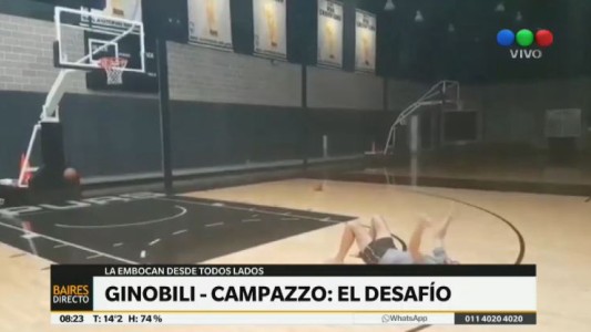 Manu Ginóbili desafió a Campazzo