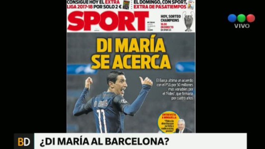 Di María, a escasos pasos del Barcelona
