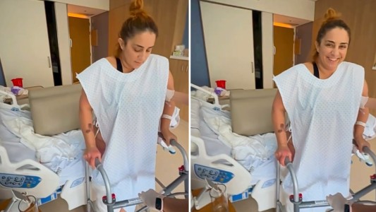 "Volví a caminar": María Julia Oliván mostró los avances de su recuperación tras el accidente