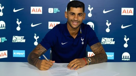 Cristian “Cuti” Romero renovó su contrato con el Tottenham