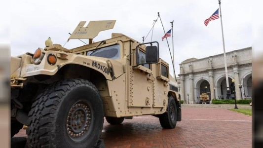 Llegan a Washington refuerzos de la Guardia Nacional procedentes de todo el país