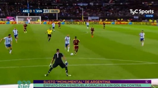 Susto monumental: Argentina no pudo con Venezuela