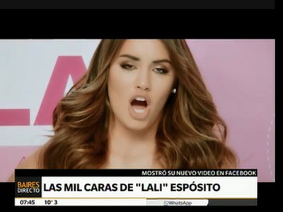 Las mil caras de Lali Espósito en un nuevo video