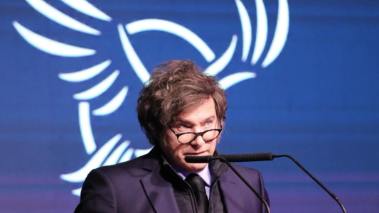 "Están desesperados": el mensaje de Milei tras los incidentes en Lomas de Zamora