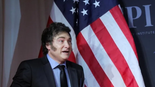 Milei inició su viaje a Estados Unidos