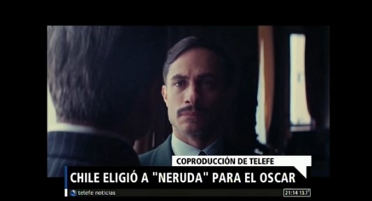 Chile eligió a "Neruda" para el Oscar