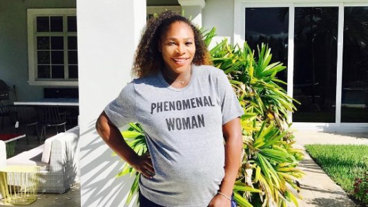 Serena Williams fue mamá de una nena