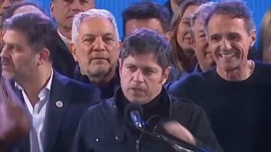 Axel Kicillof celebró el triunfo de Fuerza Patria: “Una victoria aplastante”