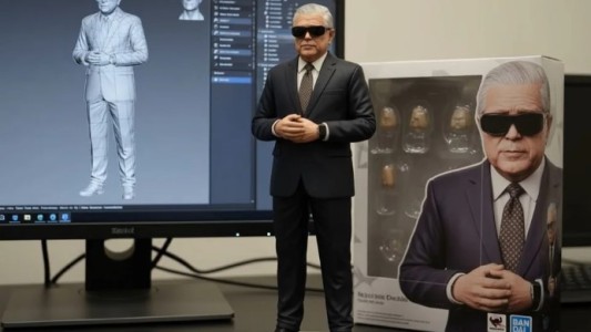 Ricardo López Murphy lanzó sus muñecos con IA y usó la chicana del “3%” para burlarse del Gobierno