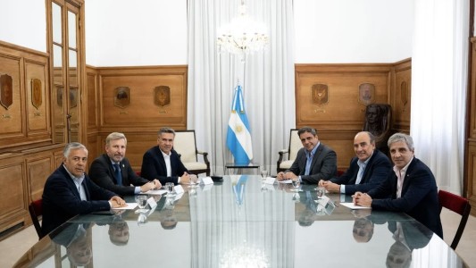 El Gobierno inició la mesa de diálogo federal con tres gobernadores afines
