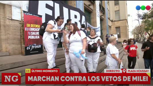 Se realiza hoy otra Marcha Federal al Congreso contra los vetos de Milei