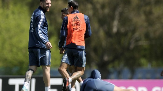 Argentina ya se entrena y solo piensa en ganarle a Ecuador