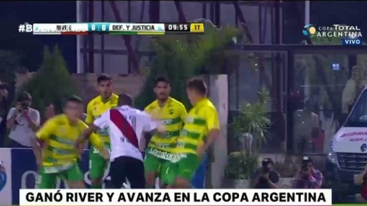 River se metió en cuartos con una goleada