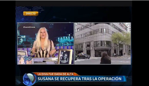 Dieron de alta a Susana Giménez