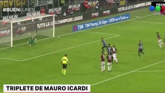 Triplete de Icardi: "Es una alegría que no se puede explicar"