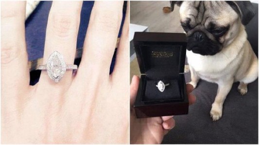 Descubrió el mayor secreto de su novio y ahora vende su anillo de compromiso por Internet