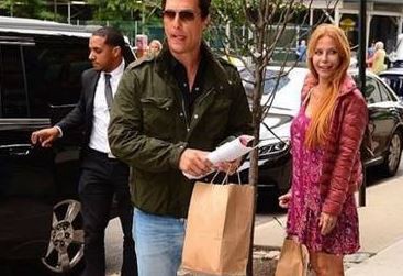 La reacción de Graciela Alfano al ver a Matthew McConaughey