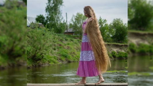 La Rapunzel de Instagram: la joven rusa que es furor en las redes sociales