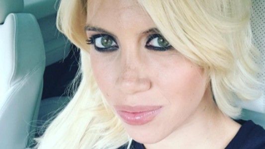 Wanda Nara mostró su pancita, a un mes de dar a luz