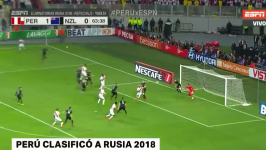 Perú clasificó al Mundial después de 36 años