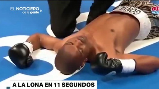 Zolani Tete hizo un knockout en 11 segundos