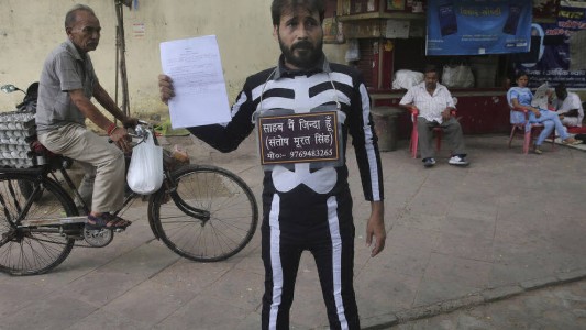 India: un "muerto" fracasa por segunda vez en su intento de ser candidato a presidente