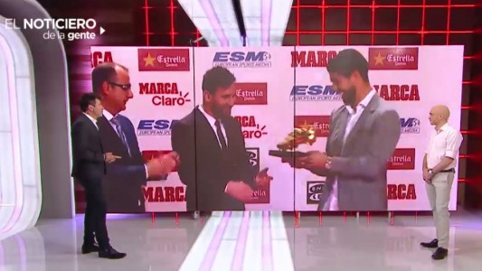 Messi ganó la Bota de Oro