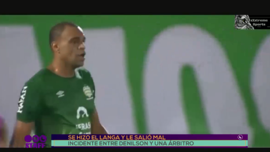 Un ex futbolista brasileño se hizo el langa con una jueza de línea y le salió mal