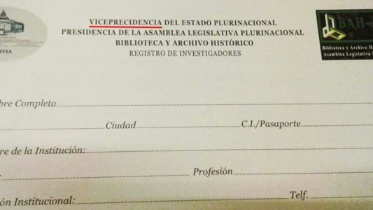 Ejemplar sanción a un funcionario boliviano por un error ortográfico
